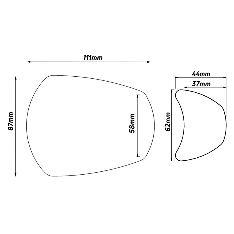 zefal-espion-e100-cargo-dimensions