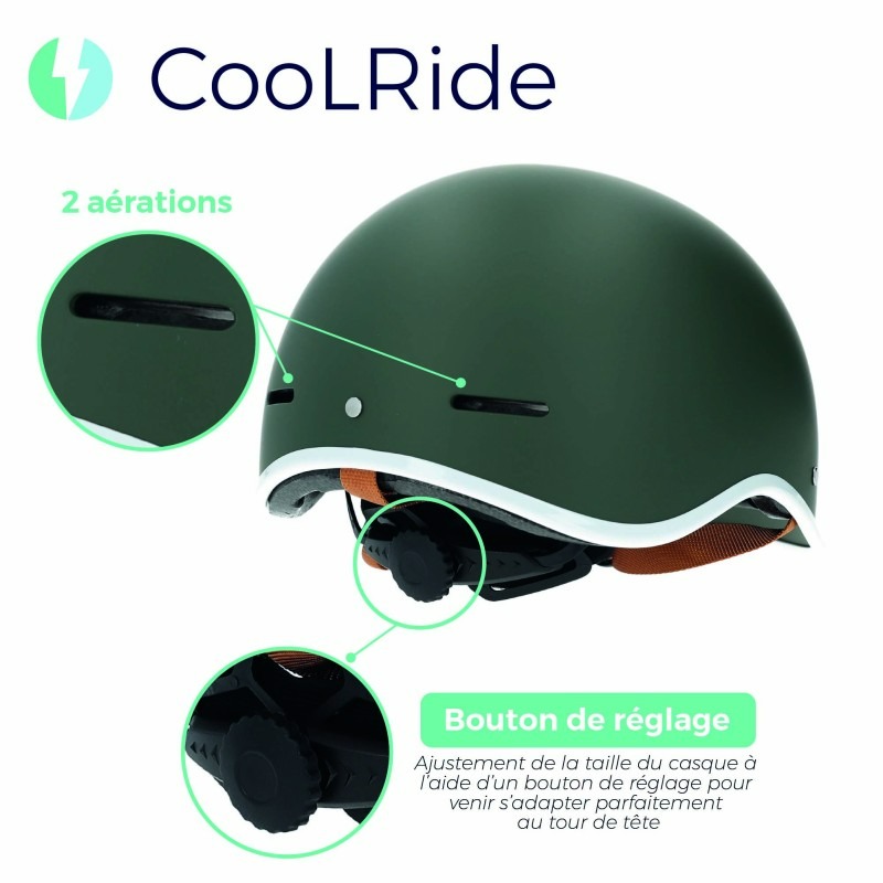 casque-urbain-velo-coolride-vert