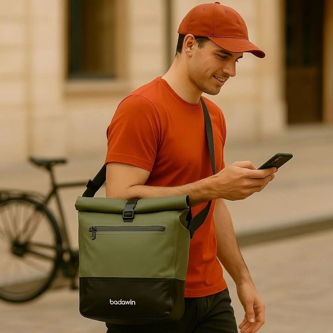 ancel-sacoche-velo-porte-bagages-verte
