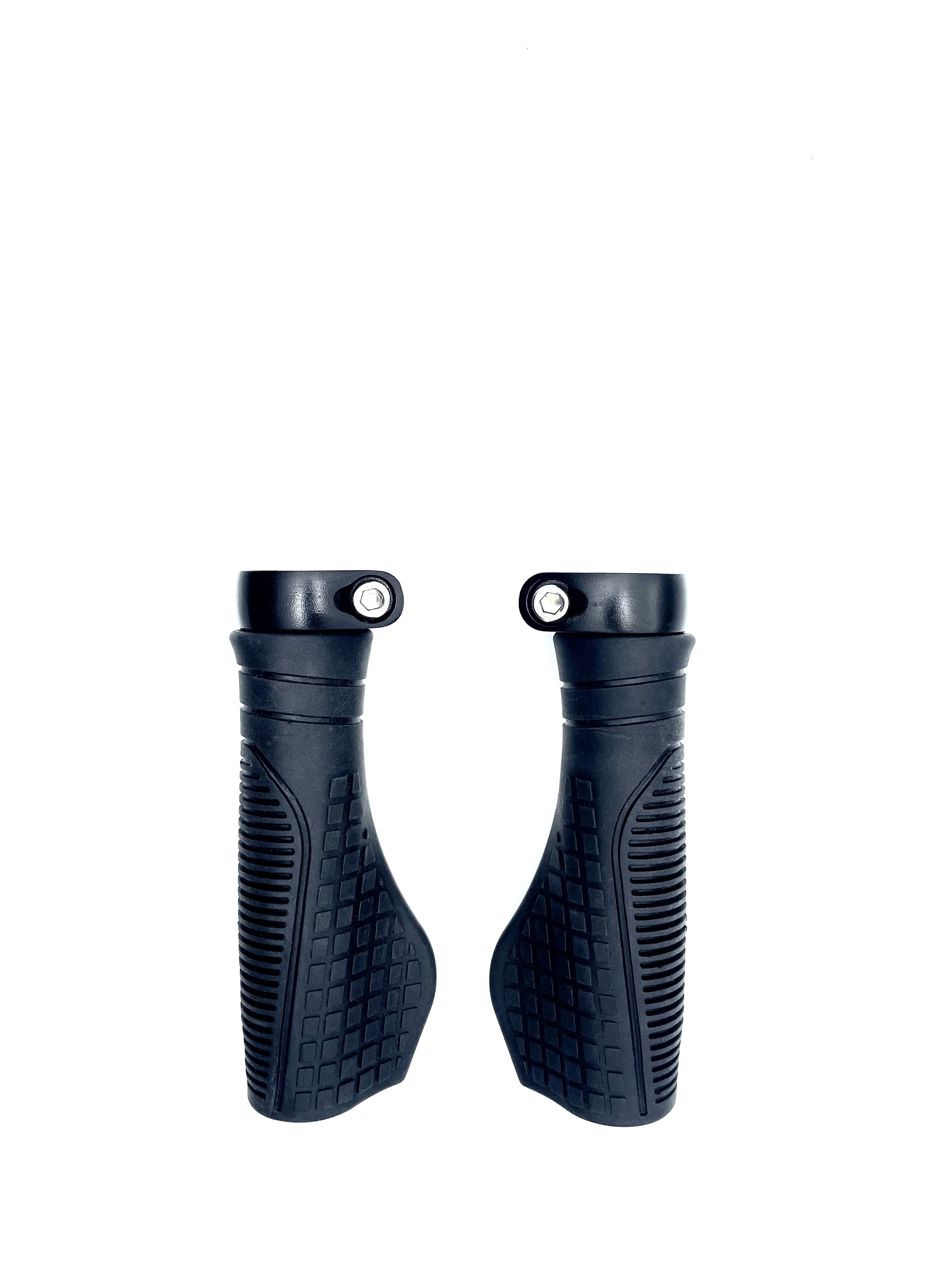 Paire de poignées ergonomiques plates