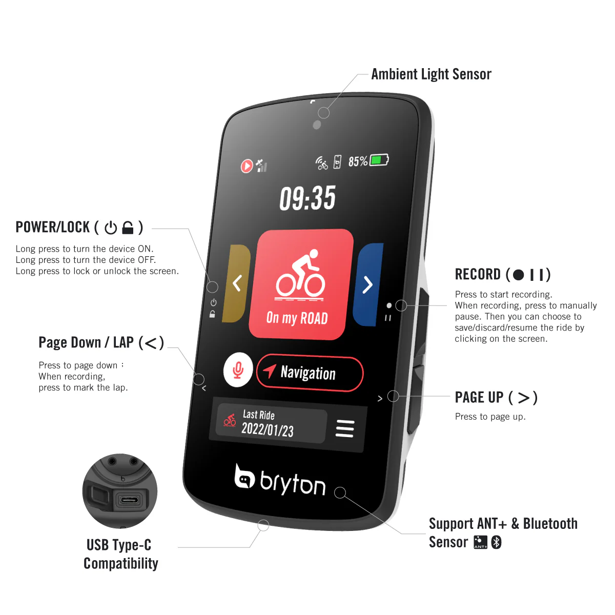GPS Bryton Rider 750 SE - achat sur site français