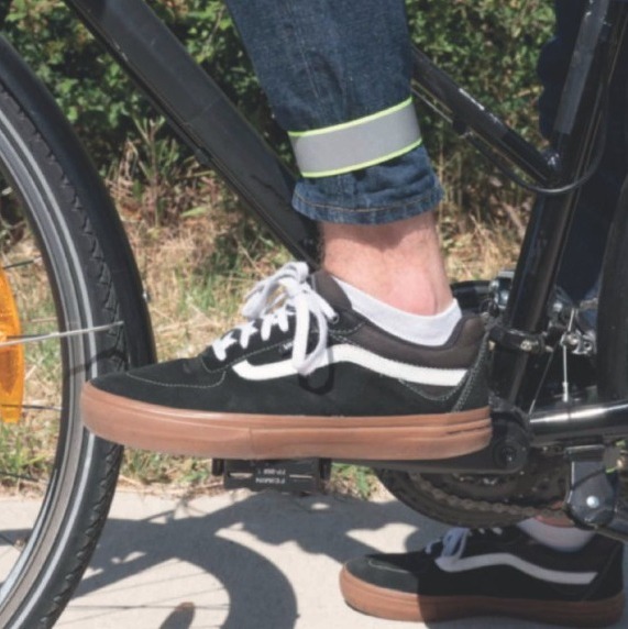 Serre pantalon à enroulage auto x2