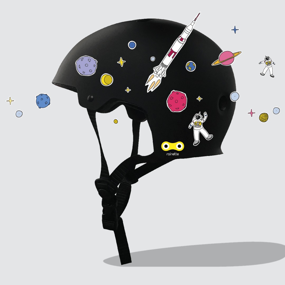 Sticker thématique espace