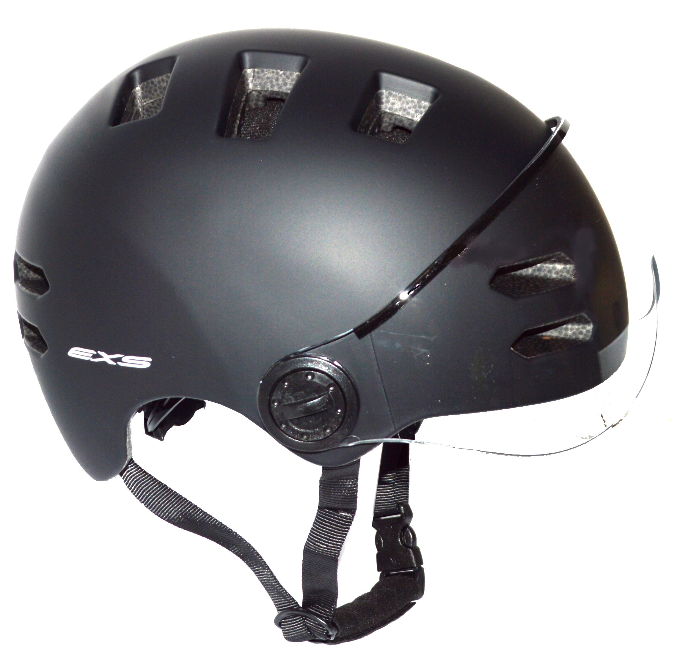 casque-visiere-noir-exs