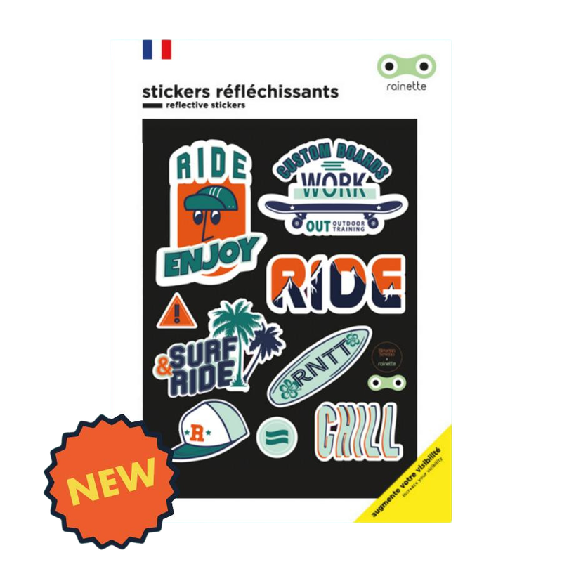 Carnet le vélo décor décalcomanie - Collection Carnet le vélo décor décalcomanie - Collection