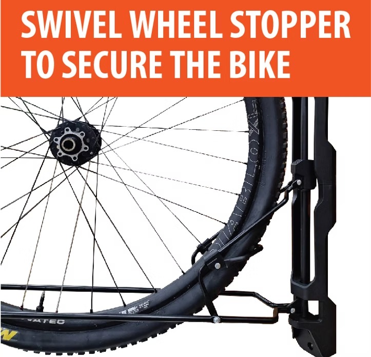support-pivotant-pliable-SWIVEL-BIKE-WALL-HANGER