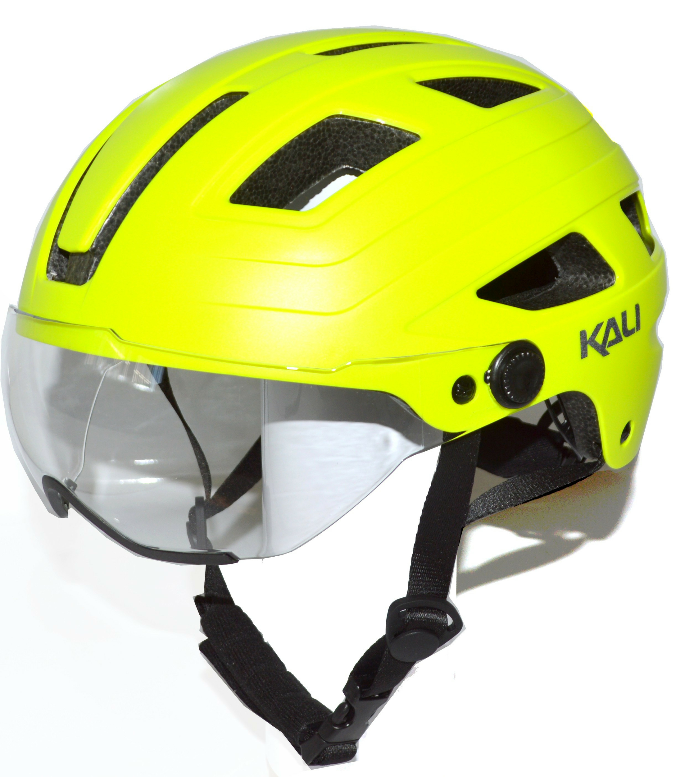 casque-velo-jaune-adulte-visiere-transparente