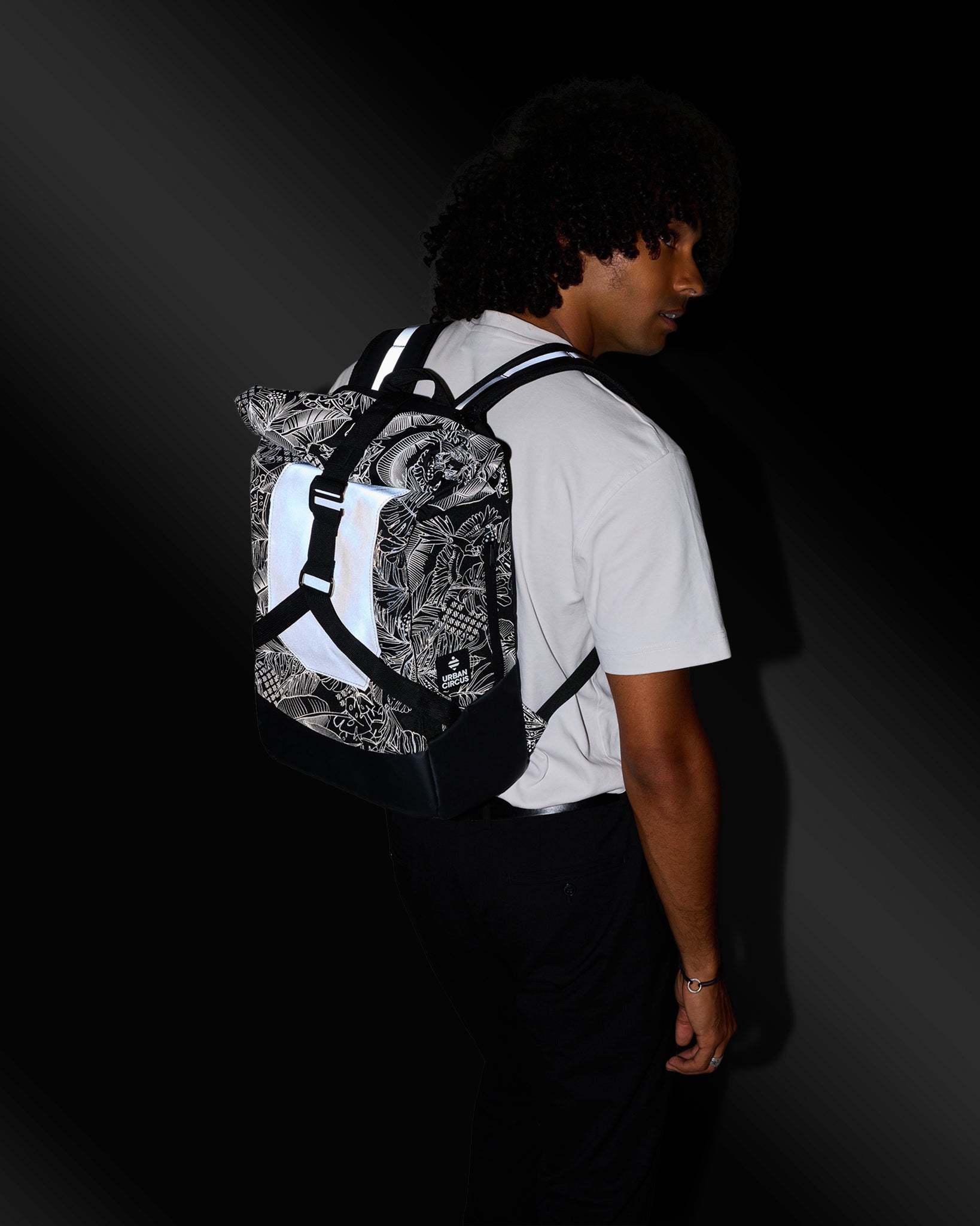 sac-a-dos-urbain-ucrr-medium-noir-motif-reflechissant-jungle-homme-nuit