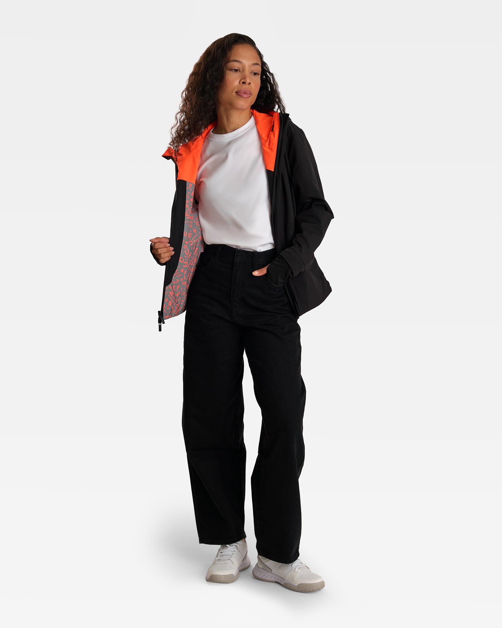 repop-orange-fluo-noire-motif-graffiti-veste-velotaf-reversible-femme