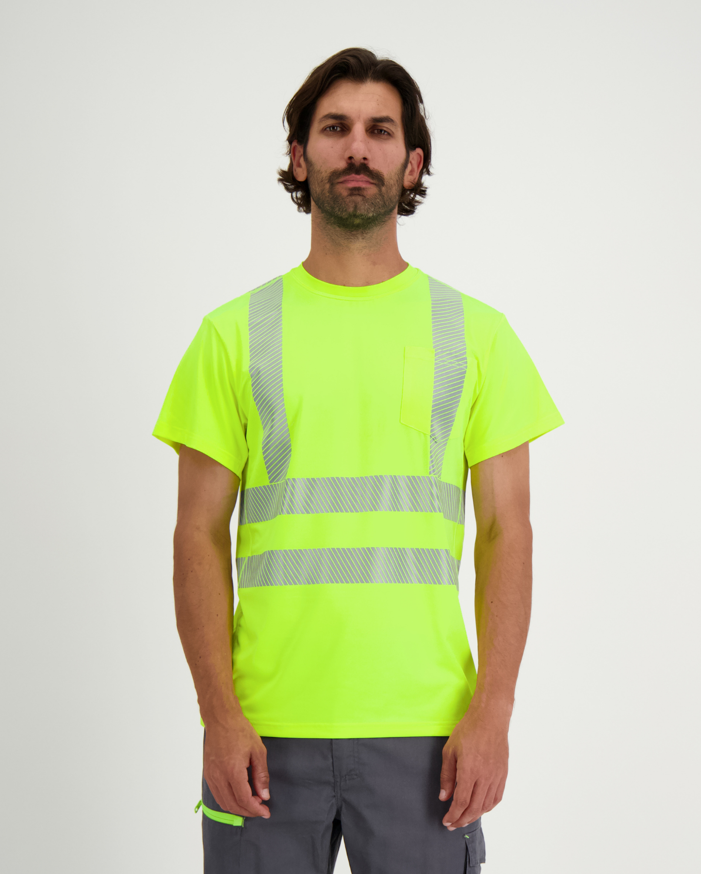 tshirt-travail-haute-visibilite-iso-20471-respirant-chaleur-jaune-fluo-anti-uv