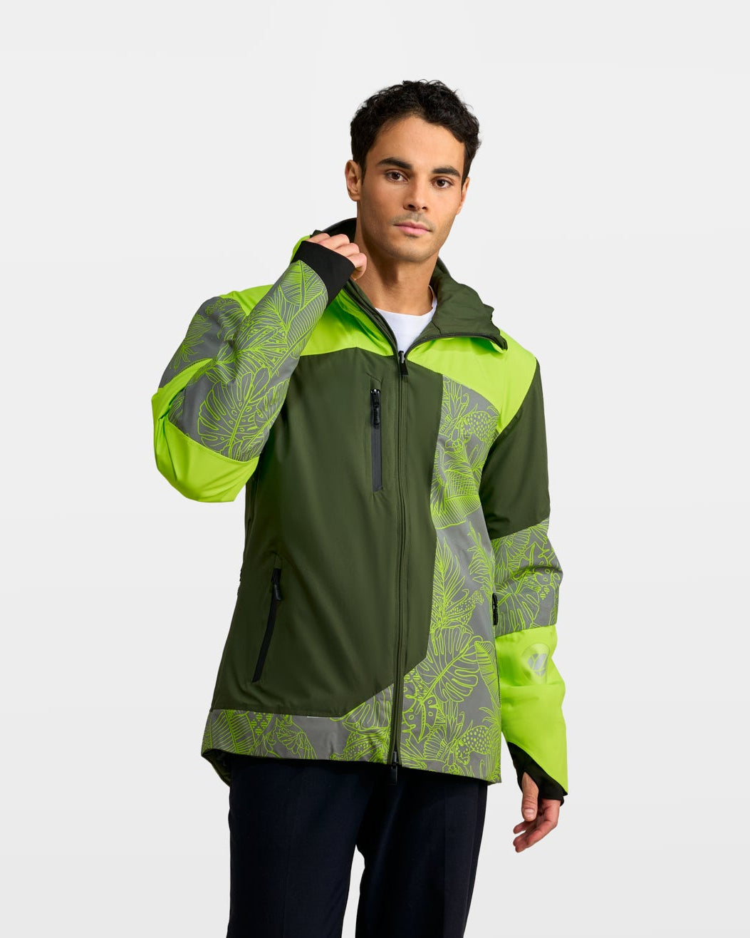 veste-velo-chaude-visible-kaki-vert-motif-urban-circus-homme