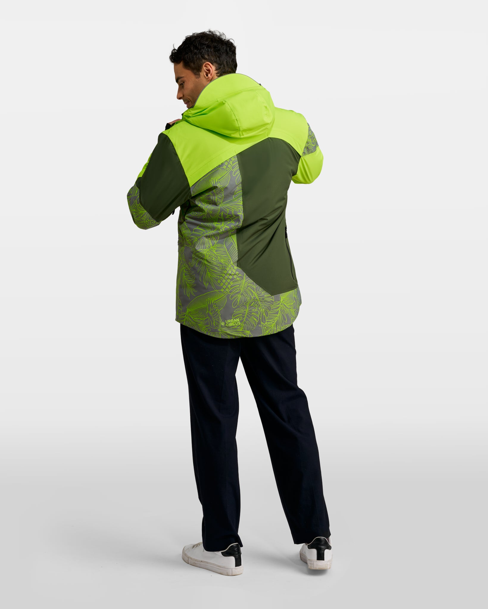 veste-velo-chaude-visible-impermeable-kaki-vert-motif-urban-circus-homme