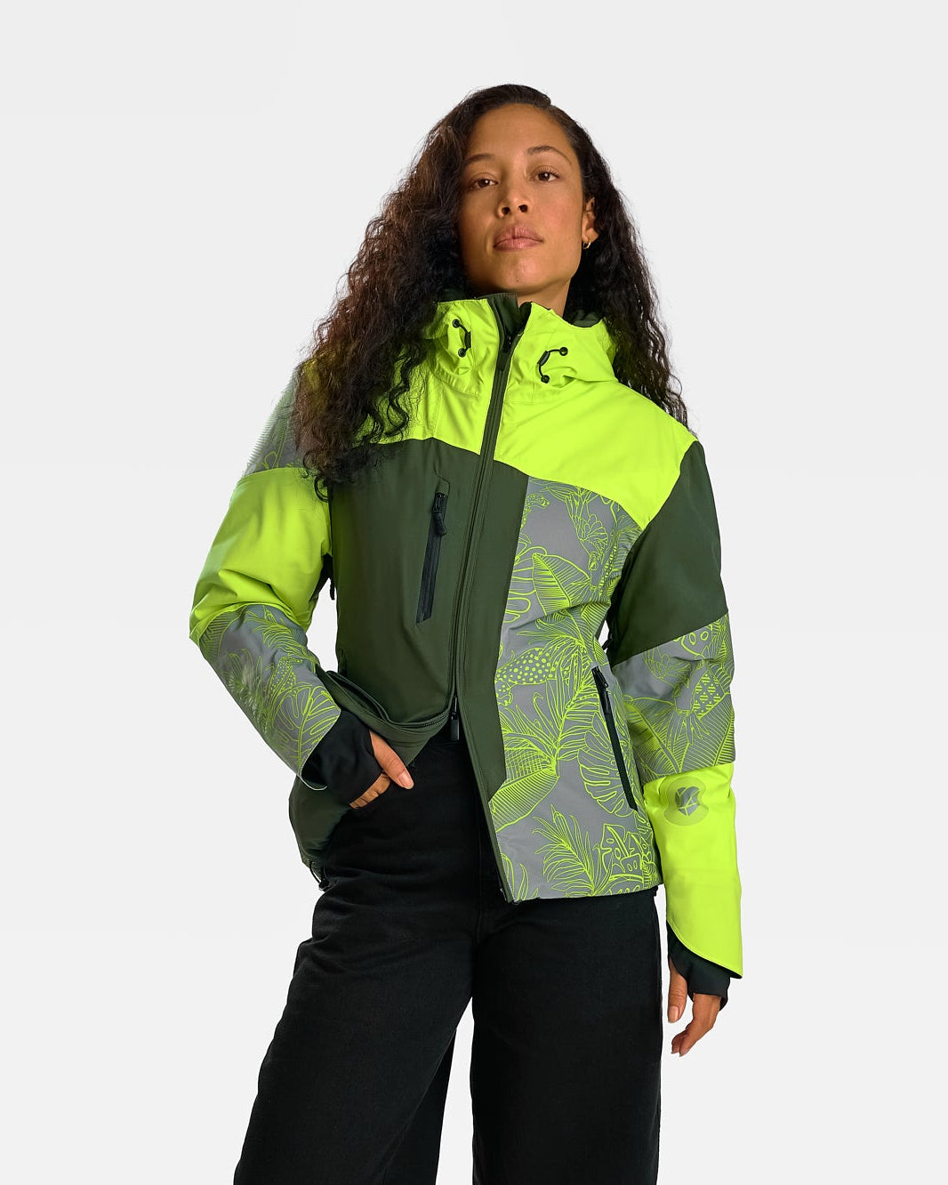 repop-hiver-veste-velotaf-chaude-visible-vert-fluo-motif-jungle-impermeable-urban-circus-femme