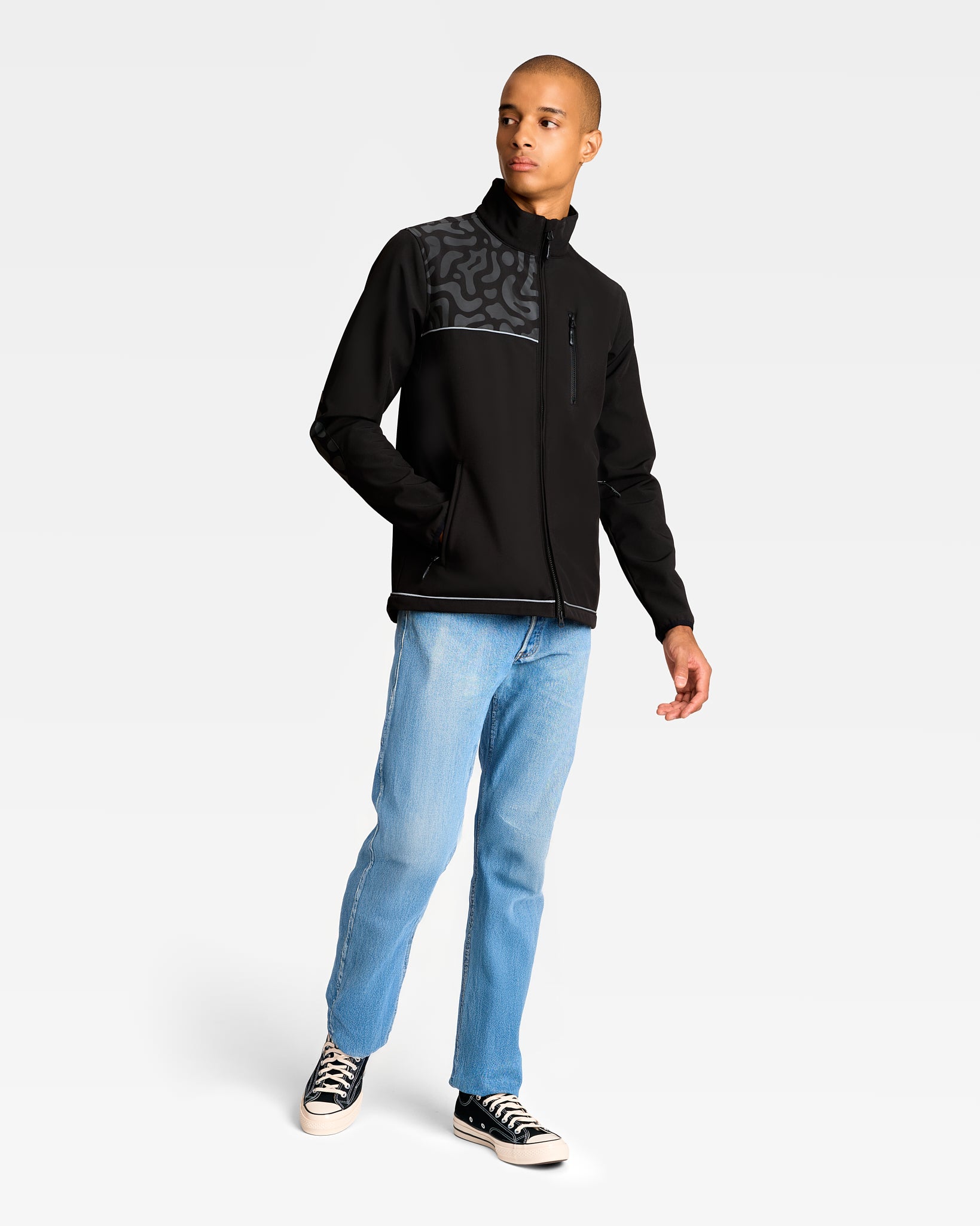 softshell-orso-noire-motif-polaire-deperlante-velotaf-homme