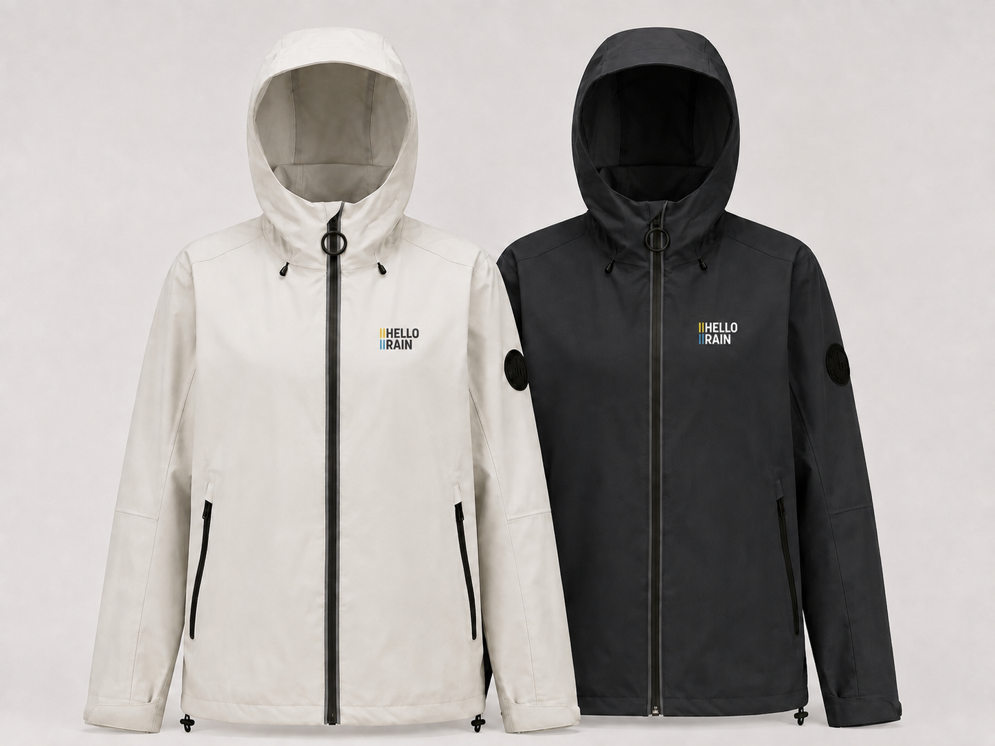 Veste de pluie vélo Hello Rain Premium 20K portée
