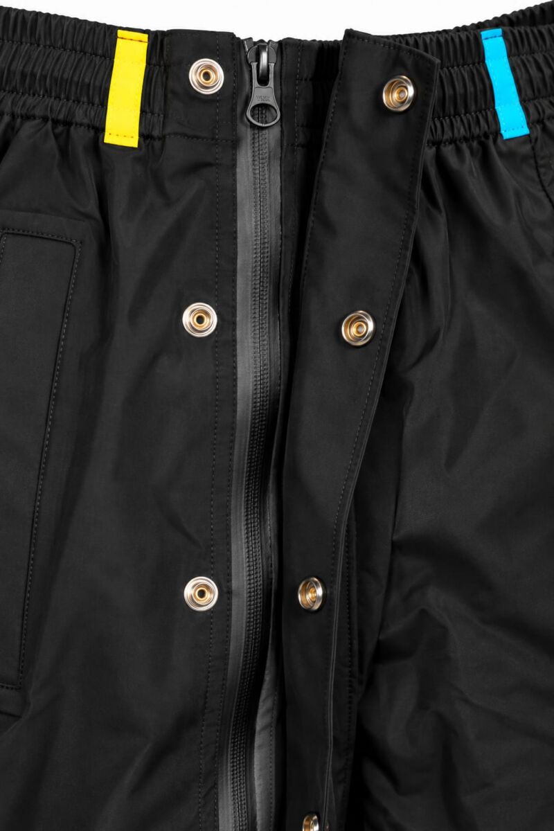 Pantalon pluie Hello Rain Storm 20K noir détail