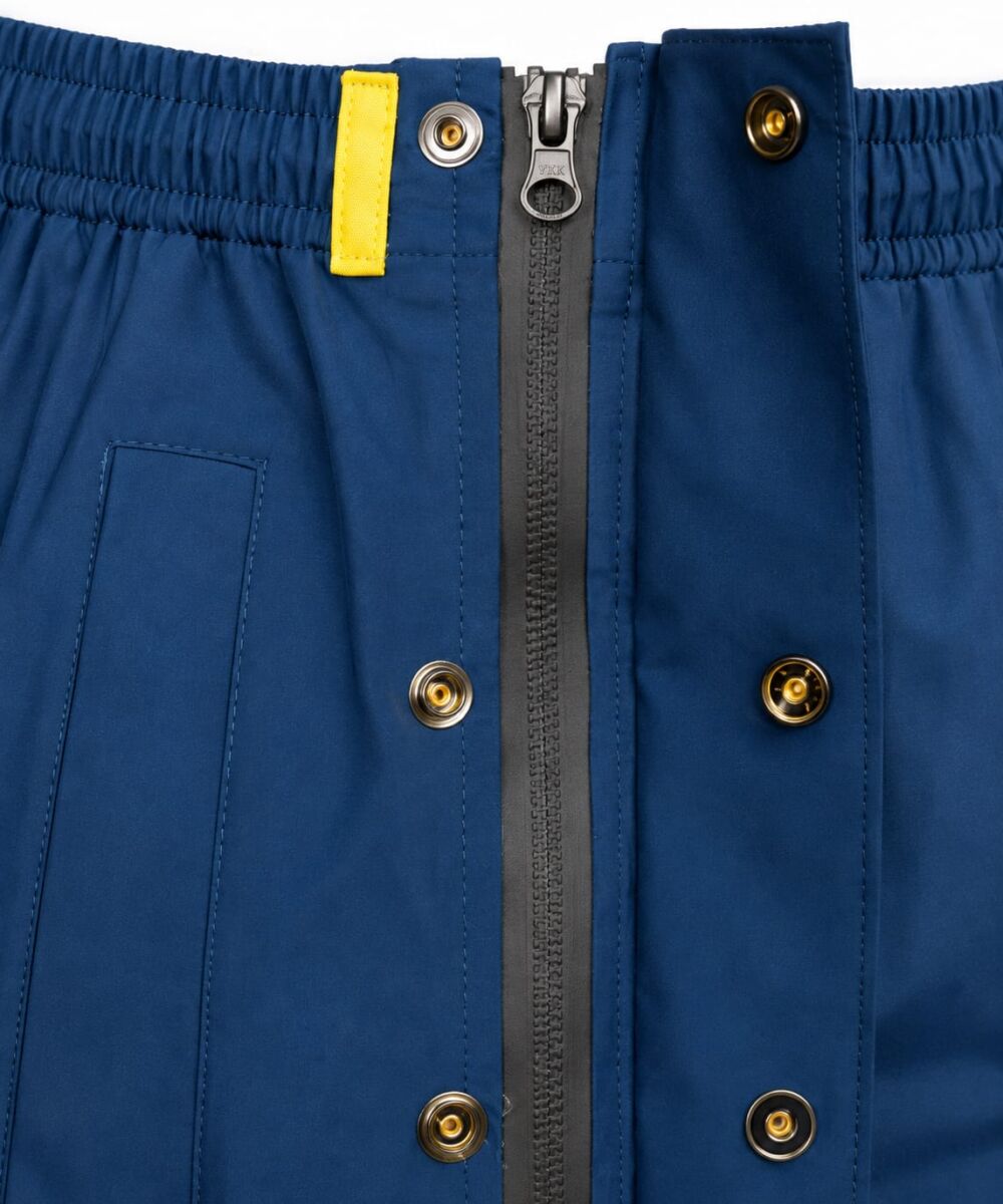 Pantalon pluie Hello Rain Storm 20K bleu foncé détail