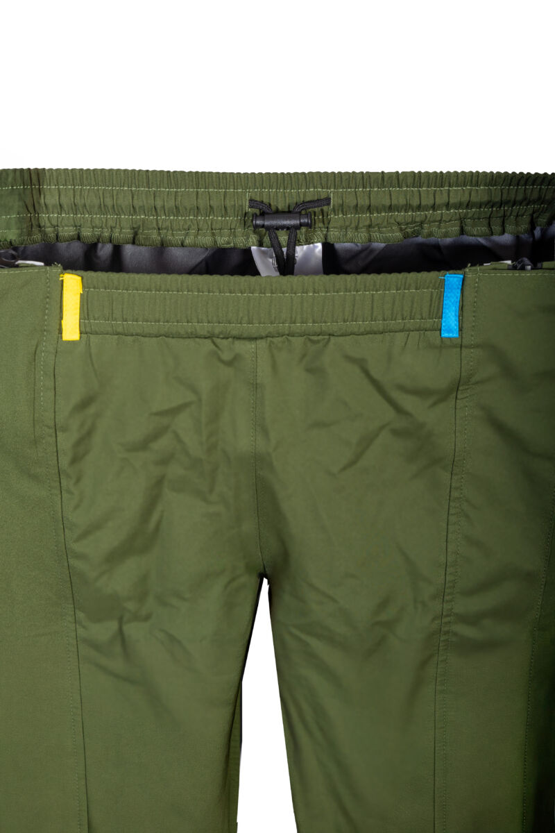 Pantalon pluie Hello Rain Storm 20K olive à vélo