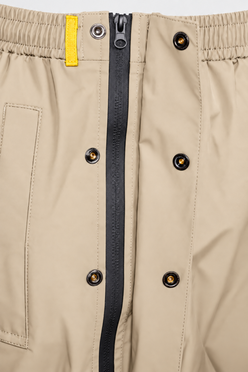 Pantalon pluie Hello Rain Storm 20K beige détail
