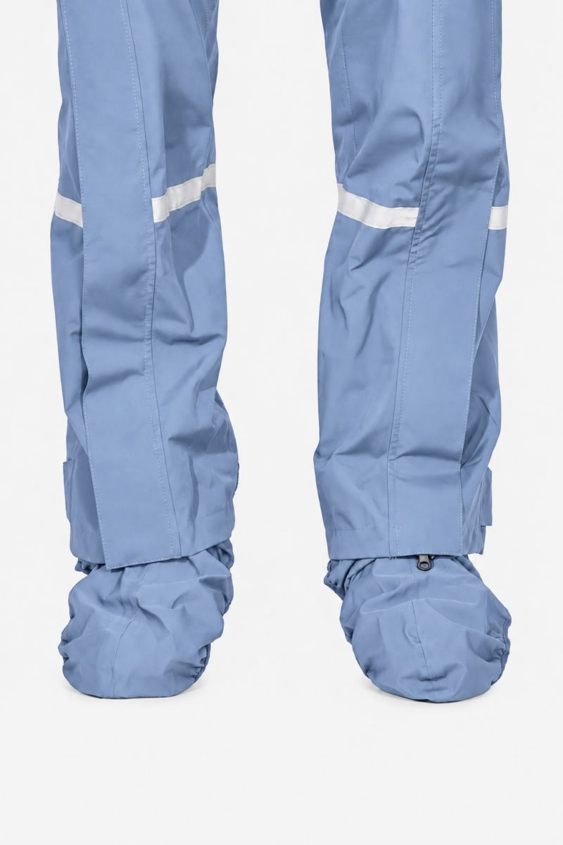 Pantalon pluie vélo Hello Rain Storm 20K bleu perle