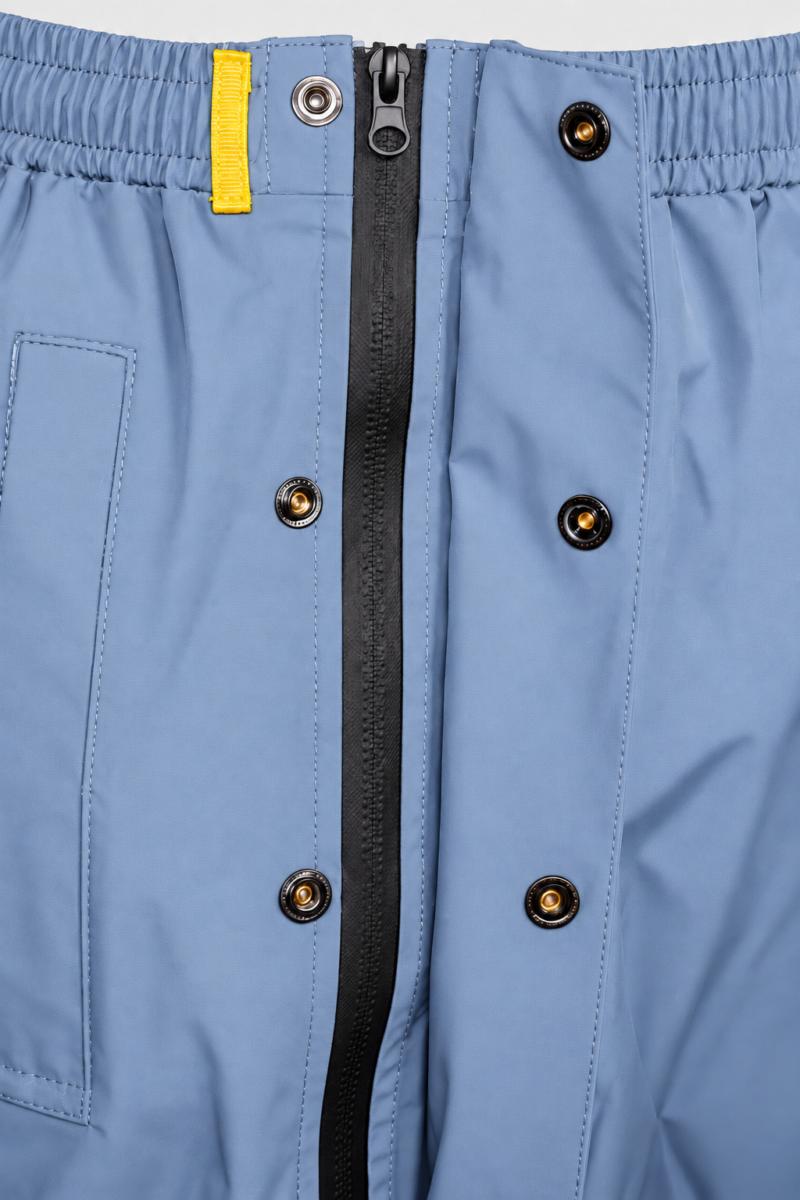 Pantalon pluie Hello Rain Storm 20K bleu perle détail