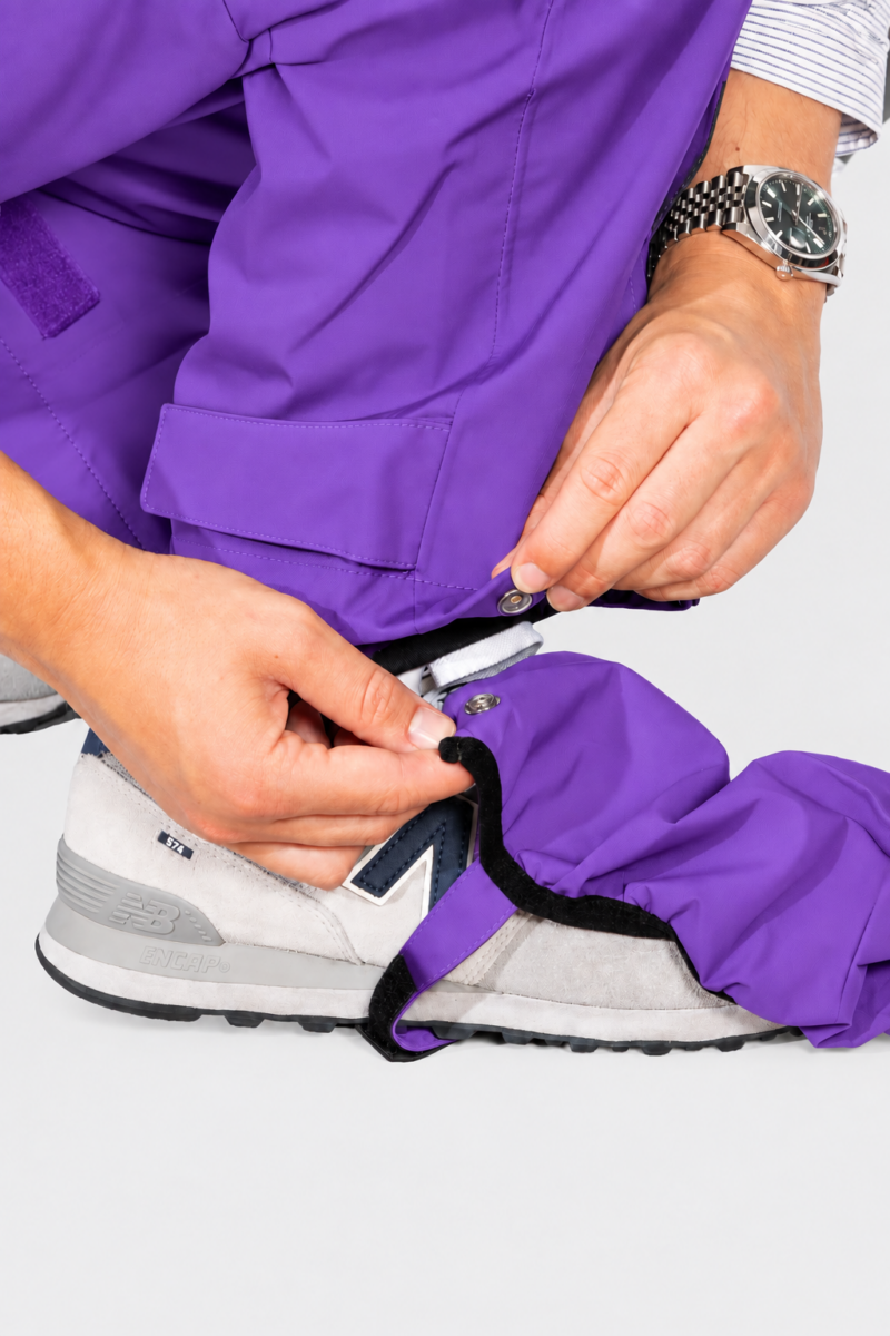 Pantalon pluie Hello Rain Storm 20K violet dos