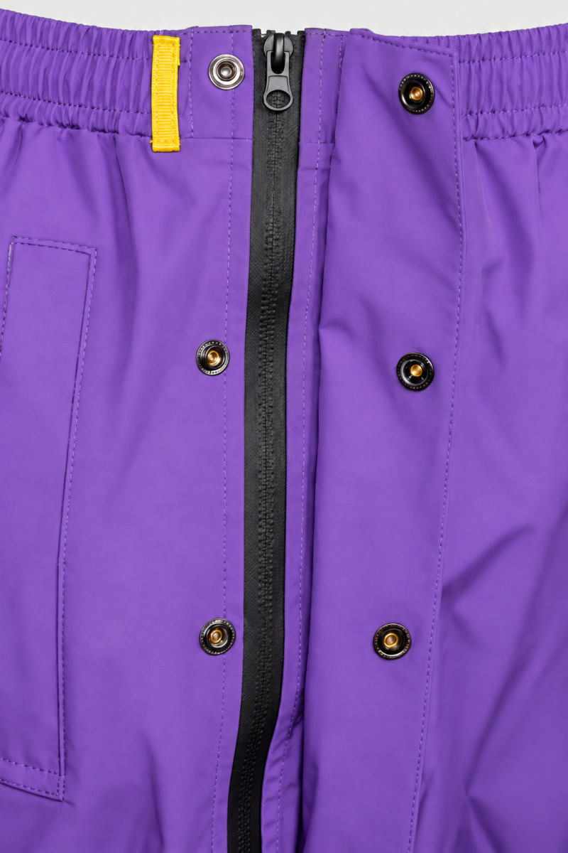Pantalon pluie Hello Rain Storm 20K violet détail