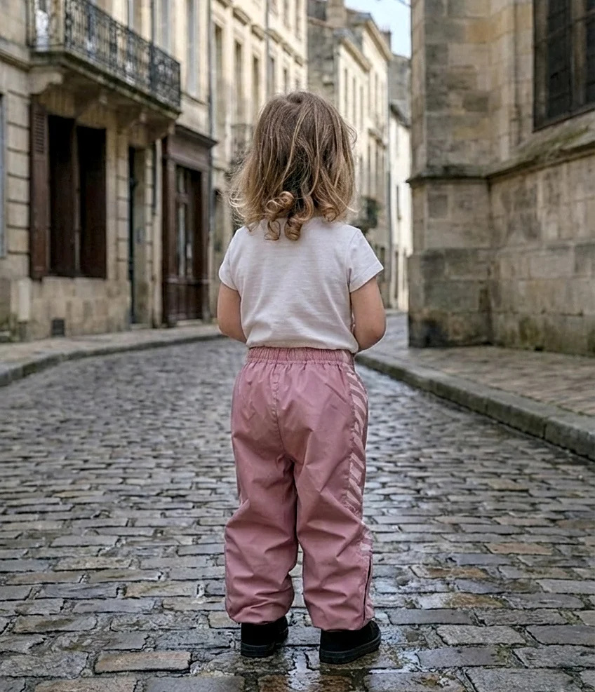 Pantalon de pluie enfant Poule Party Zebra