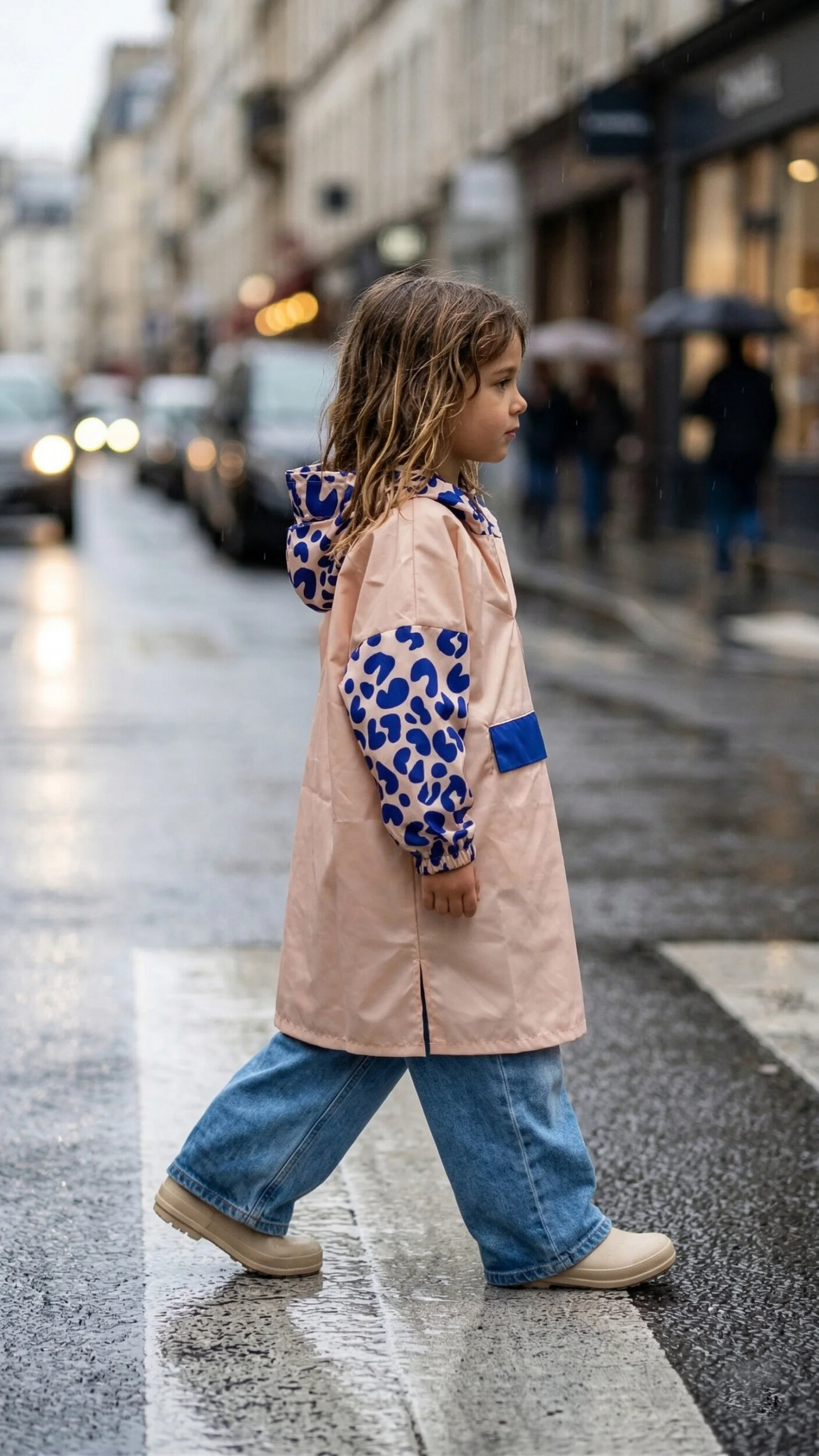 Poncho_blue_leo_Kids_Poule_party