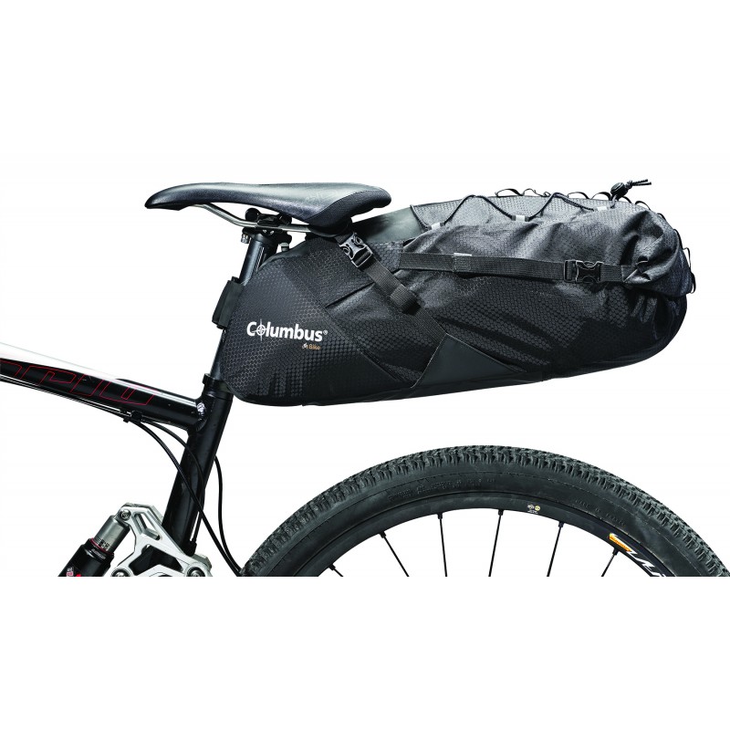 Sacoche Selle Vélo, Porte-bouteille Noir - Capacité 1,8L - Sahoo