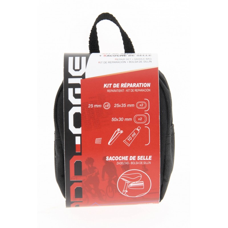 Kit Réparation Vélo Sacoche de Selle et Rustine Vélo16 en 1 Kit