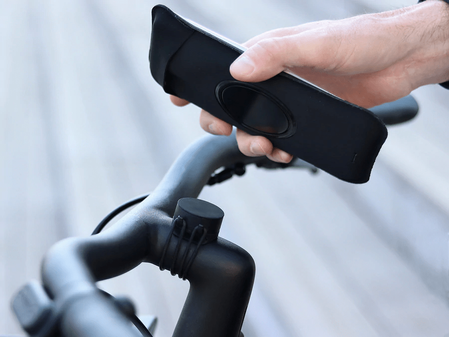 Support téléphone pour vélo Shapeheart ✲ accroche téléphone