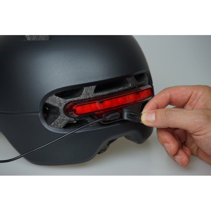 Smart4u SH50 Casque De Cyclisme Lumière LED Arrière Intelligente