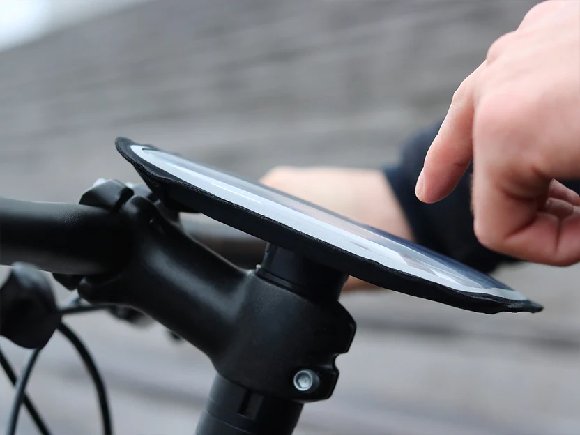 Shapeheart Support vélo smartphone aimanté sur bouchon de potence