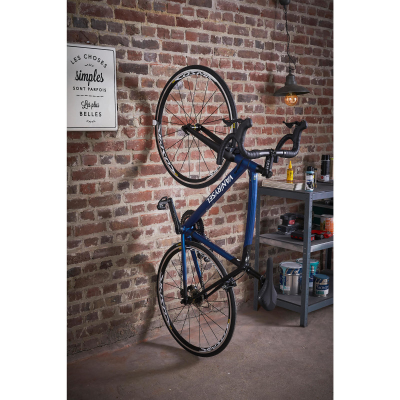 Porte vélo mural appartement pneu 23-32mm