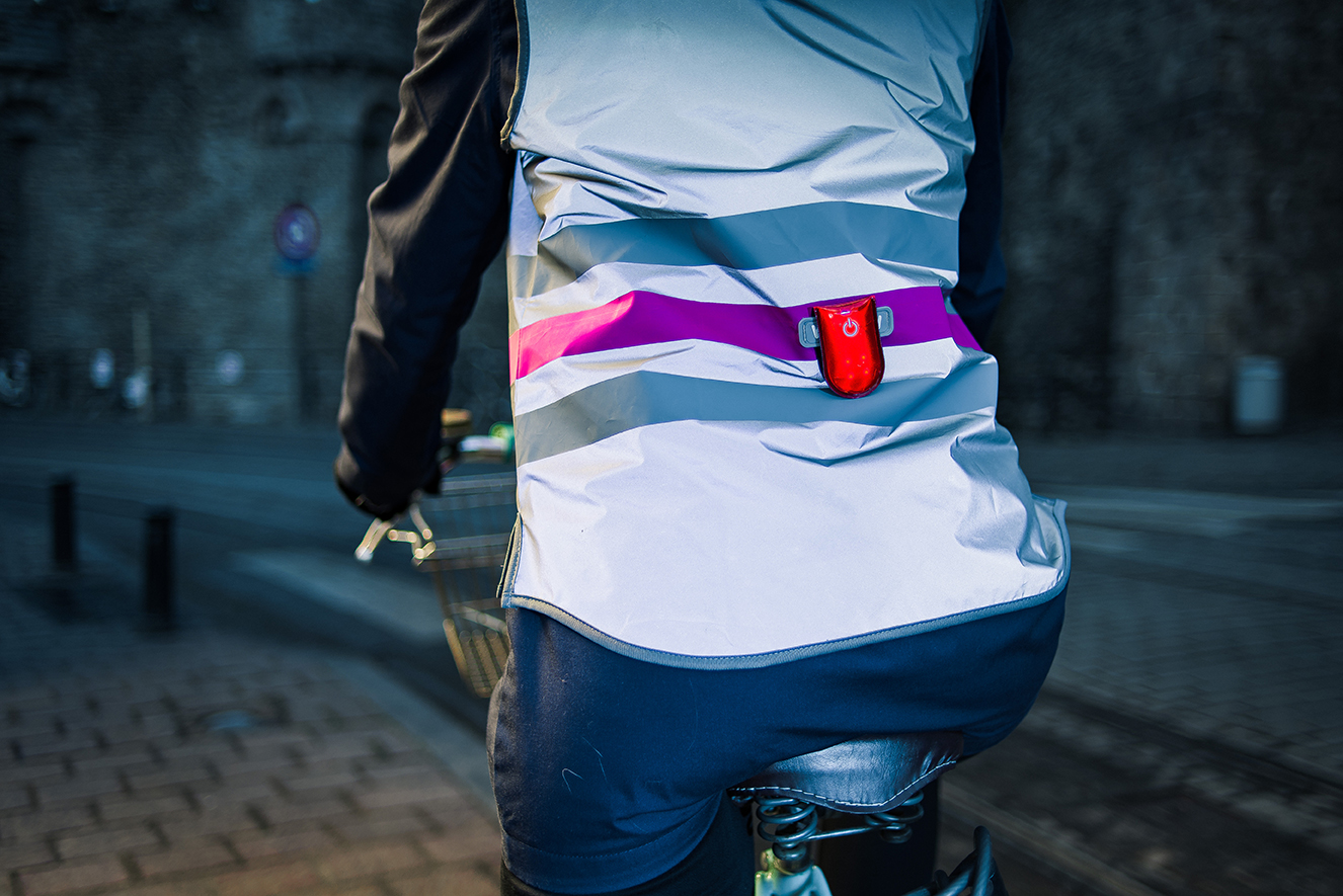 Gilet visibilité vélo femme sans manche wowow