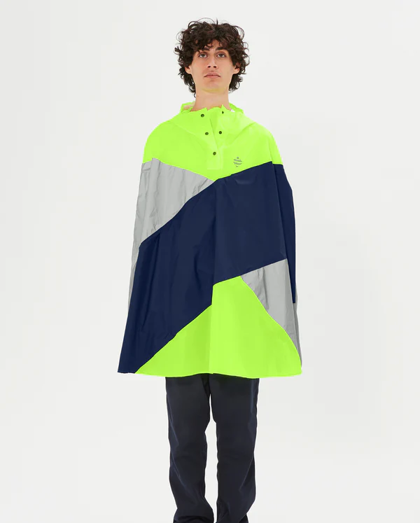 urban-circus-poncho-pluie-velo-design-bleu-marine-jaune