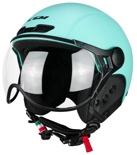 casque de vélo cgm 801a ebi mono turquoise