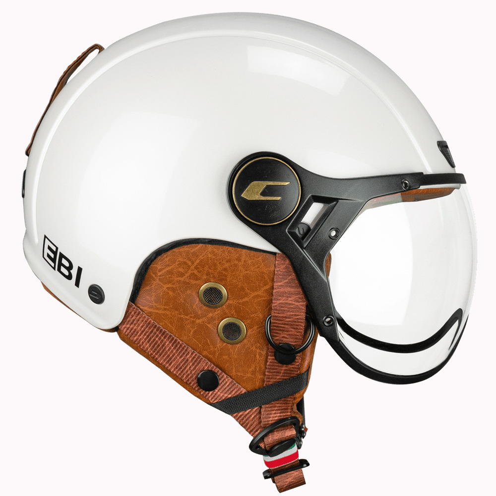 casque cgm ebi vintage blanc