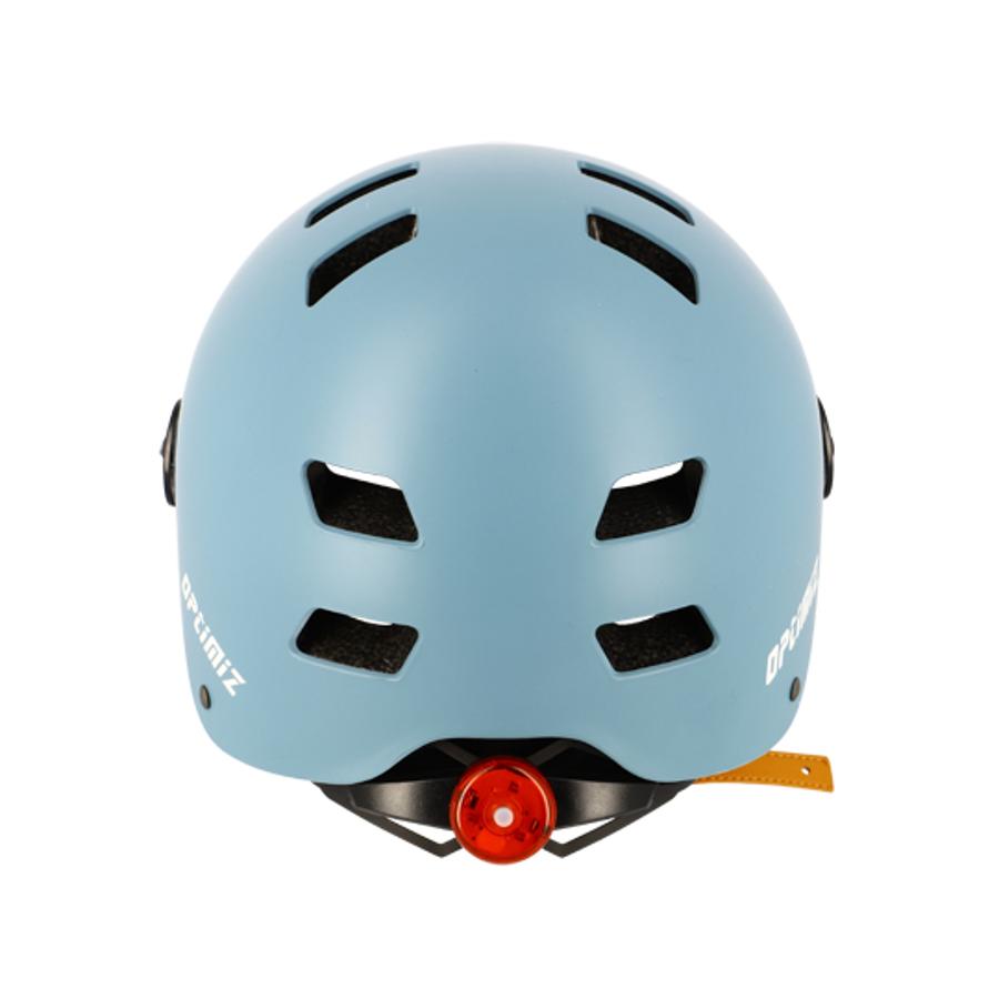 casque cycliste urbain avec visiere aération