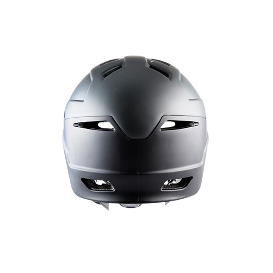 casque urbain polisport e city noir vu derrière