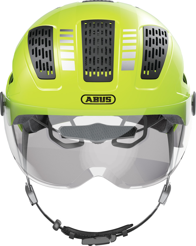 casque-velo-visiere-hyban-2.0-ace-signal-yellow-front