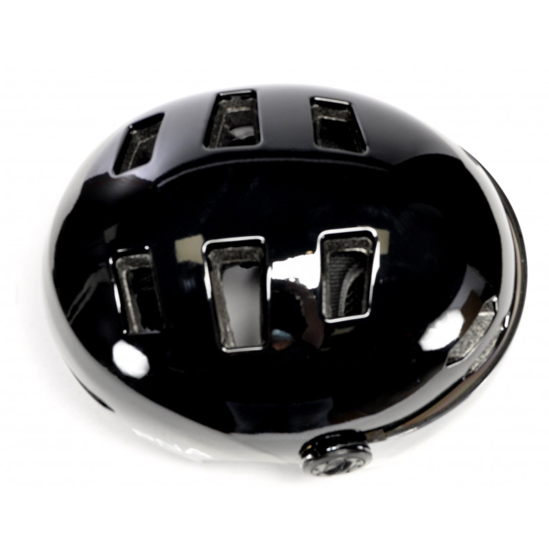 Casque Urbain avec visière avec headlock Noir M (55-58 cm) - Add-One