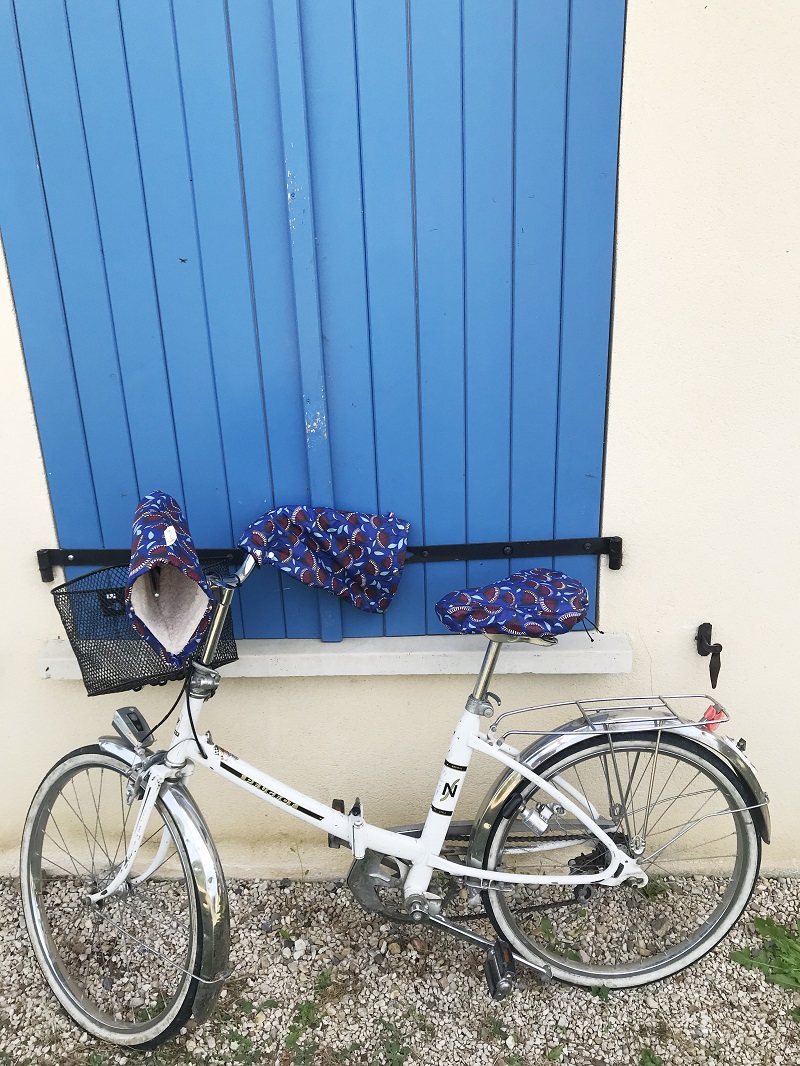 Manchons vélo rider-tec bleu