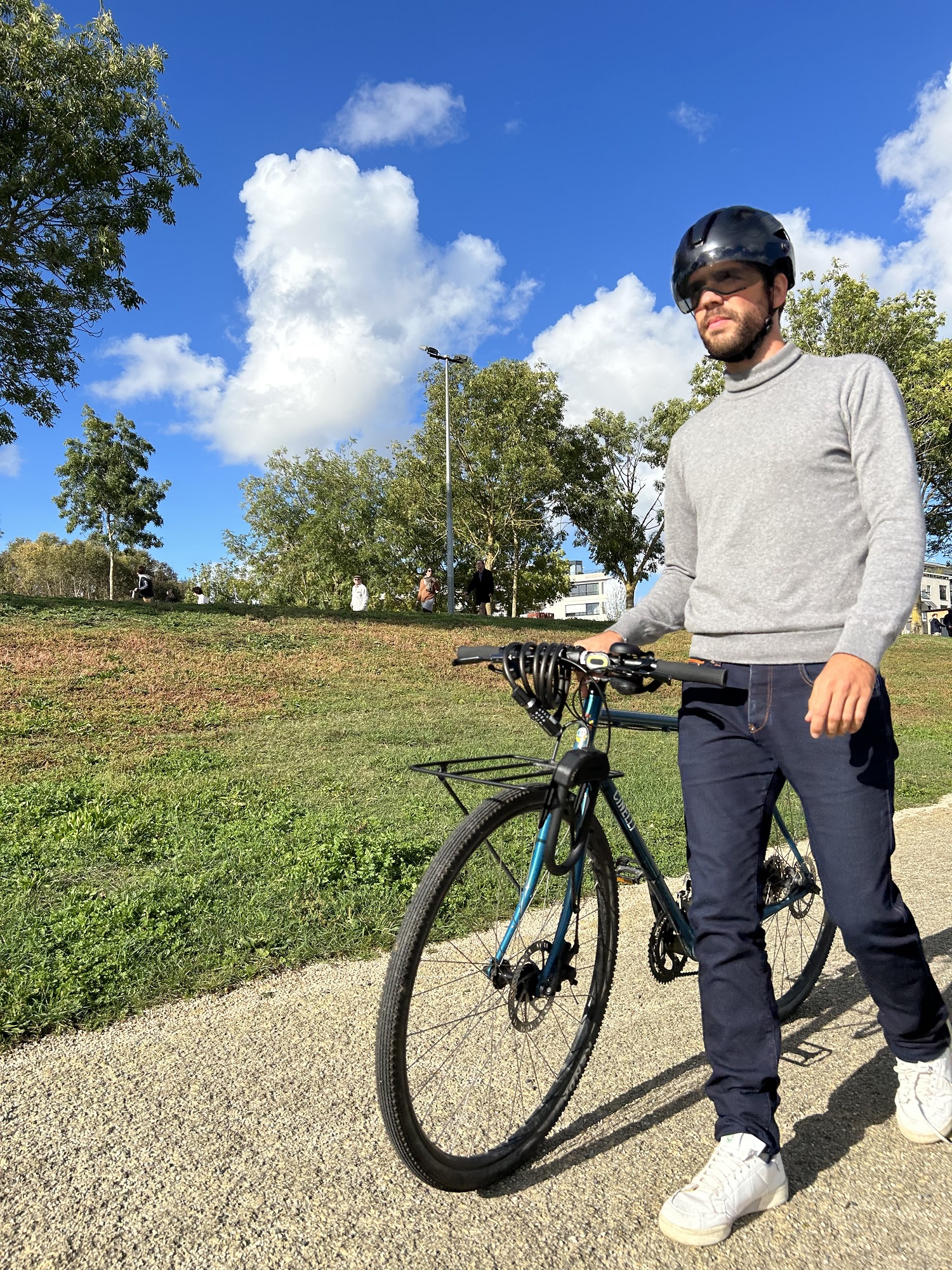 Casque vélo avec visière KALI City