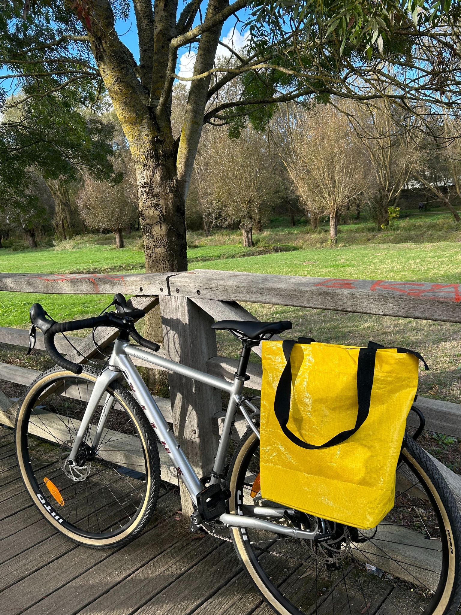 Porte bagage arrière online gravel