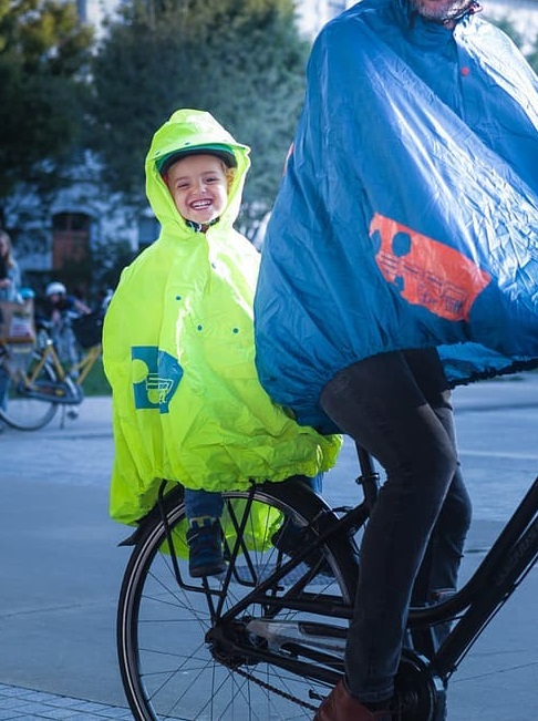 Protection de pluie pour casque vélo Enfant Vaude