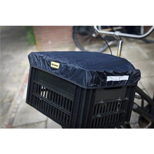 Housse de Pluie Panier Velo Housse de Panier Vélo Noire avec Filet à  Bagages Elastique Panier à vélo Filet à Bagages & Housse ImperméAble,  Housse