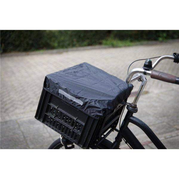 Housse de panier de vélo étanche avec bandes réfléchissantes, panier de vélo  de protection contre la pluie pour l'avant, housse de pluie pour le panier  arrière 42 x 33 x 25 cm