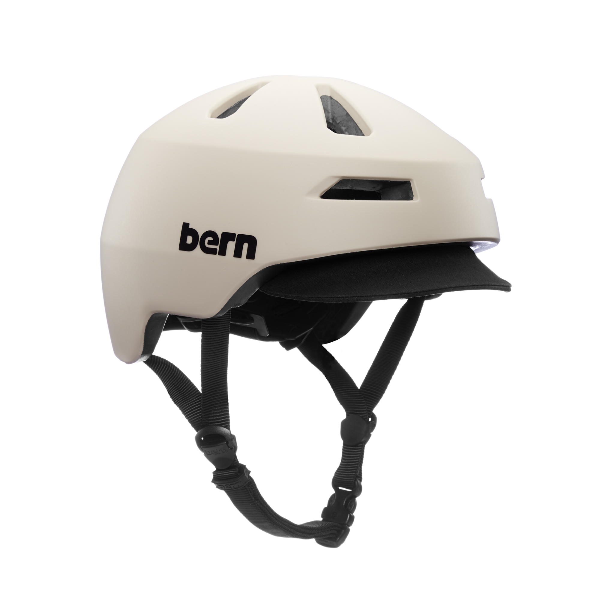 casque-bern-beige-gapette-integree-noire-rider-cycliste-urbain